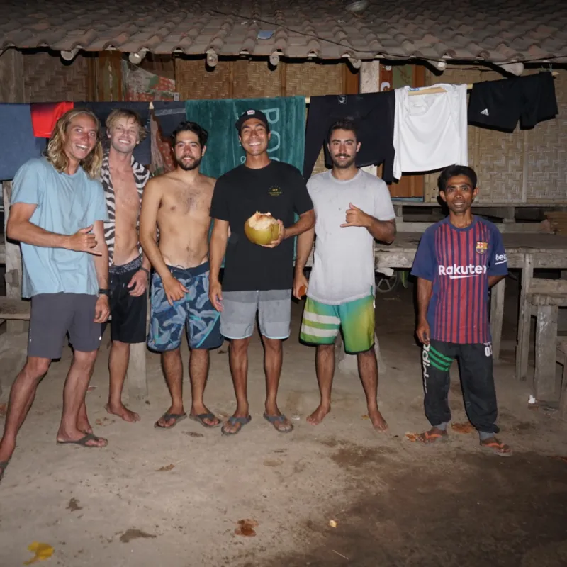 group of people posing