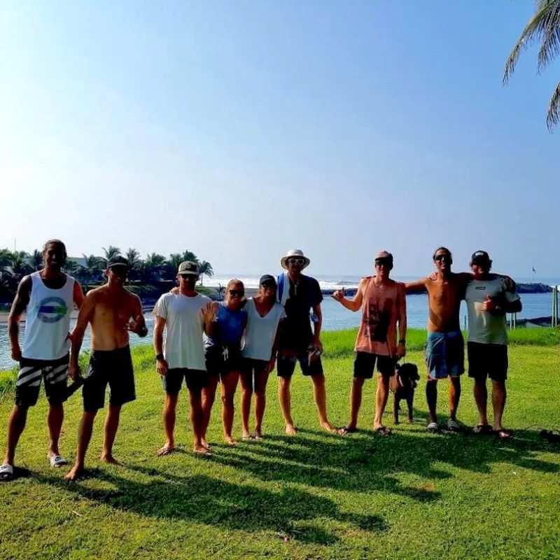 group of people at the retreat